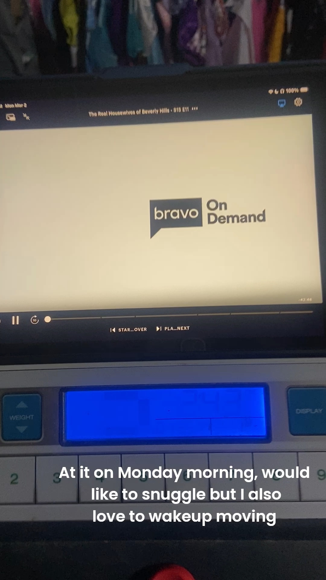 Would love to be snuggling , but for my mental health I love to wake up and move my body.  


#LTKmomlife #LTKselfcare #LTKvlog #LTKU #LTKOver40 #LTKActive #exercise #cardio #pilates #balanangles #morningworkout 

#LTKdayinmylife #LTKmorningroutine #LTKfitnessgoals