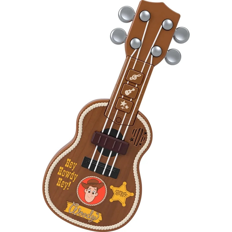Disney and Pixar Toy Story Woody\u2019s Hey Howdy Hey Guitar Toy with Music, Songs & Talking | Walmart (US)