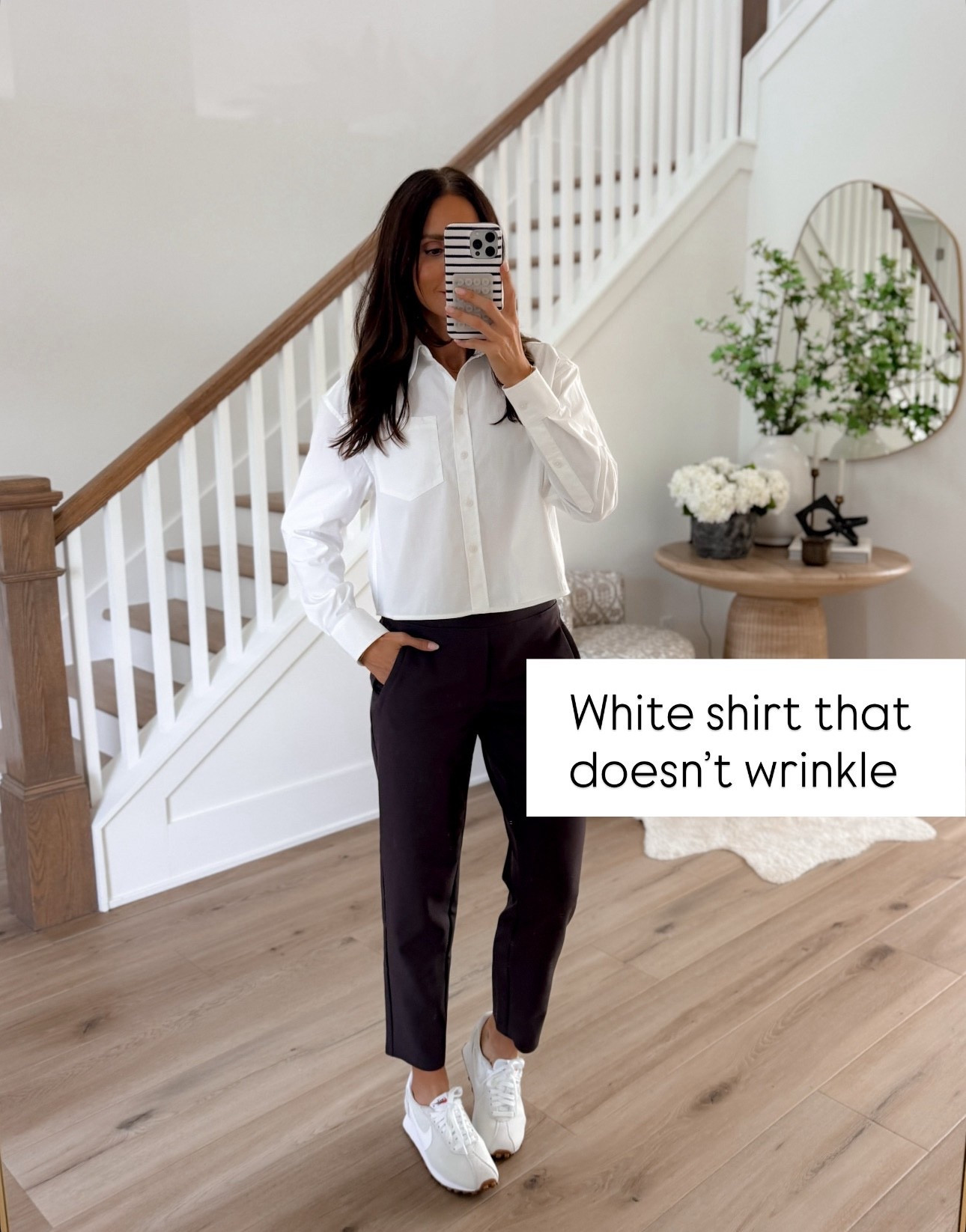 A classic and timeless button down shirt that doesn’t wrinkle 🤩 chic style, neutral look, elevated casual, annabrstyle





#LTKStyleTip #LTKPetite #LTKSeasonal