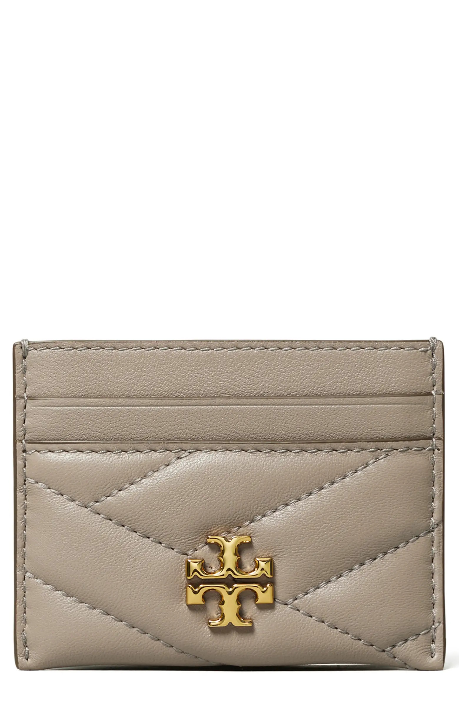 Kira Chevron Leather Card Case | Nordstrom