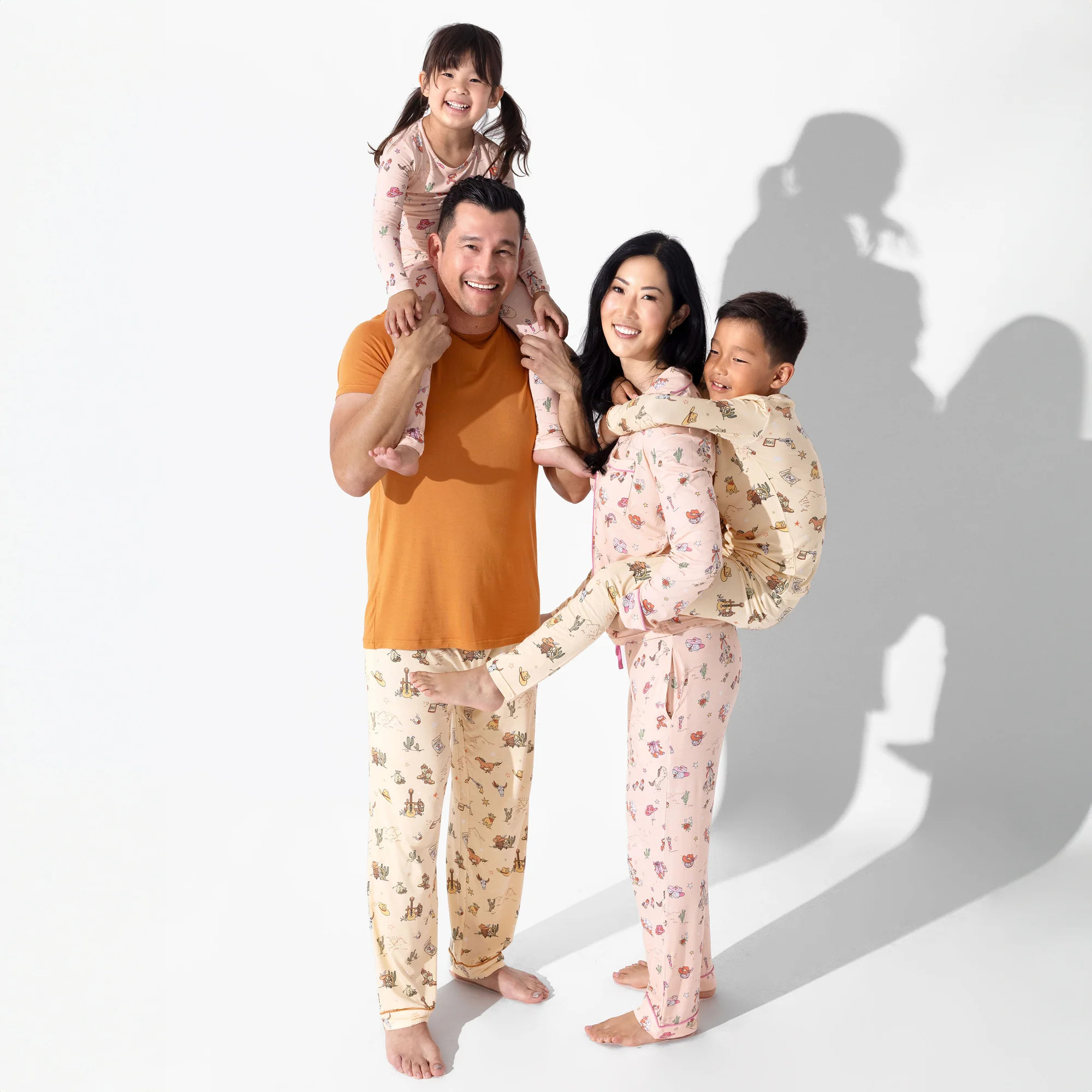 Cowboy Bamboo Men's Pajama Set | Bellabu Bear