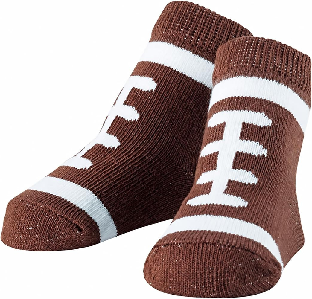 Mud Pie Newborn Baby-Boys Football Socks | Amazon (US)