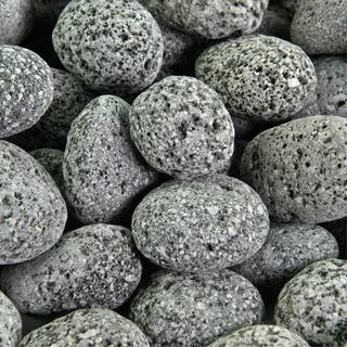 10 lbs. of Black 2 in. to 4 in. Round Lava Rock - Fire Rock for Fire Pits and Fireplaces | The Home Depot