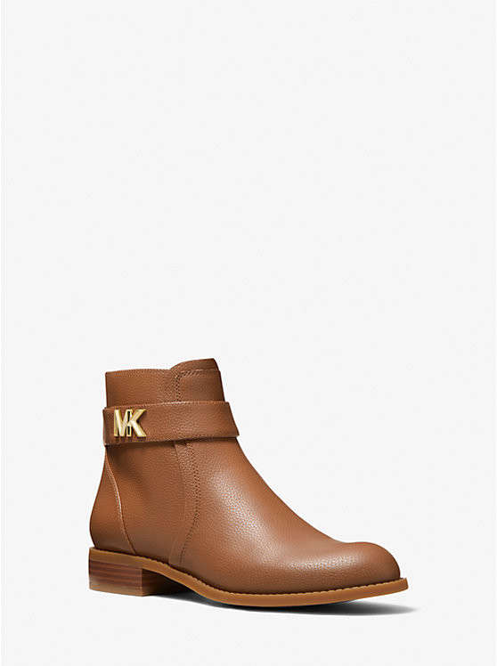 Jilly Faux Pebbled Leather Ankle Boot | Michael Kors US