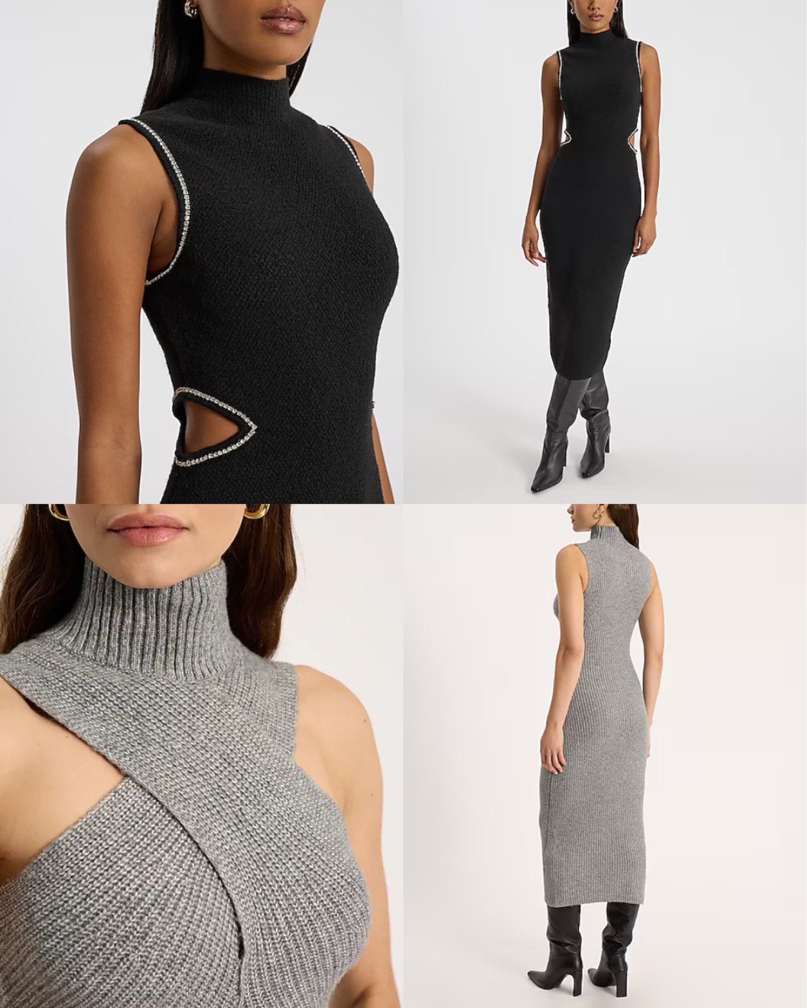 These sweater dresses are so good! 
@Express #ExpressPartner #ExpressLove 

#LTKHoliday #LTKFindsUnder100 #LTKSaleAlert