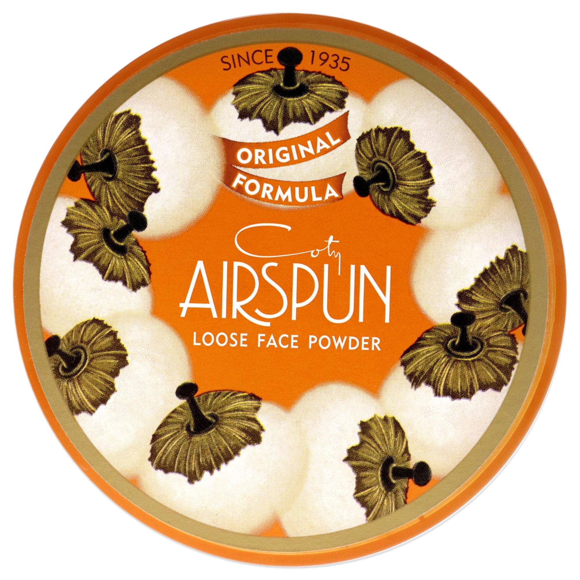 Coty Airspun Loose Face Powder, 041 Translucent Extra Coverage, 2.3 oz | Walmart (US)