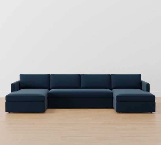 Union Double Chaise Sectional (145") | Pottery Barn (US)