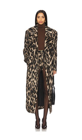 Chiara Wool Coat in Bengal Print | Revolve Clothing (Global)