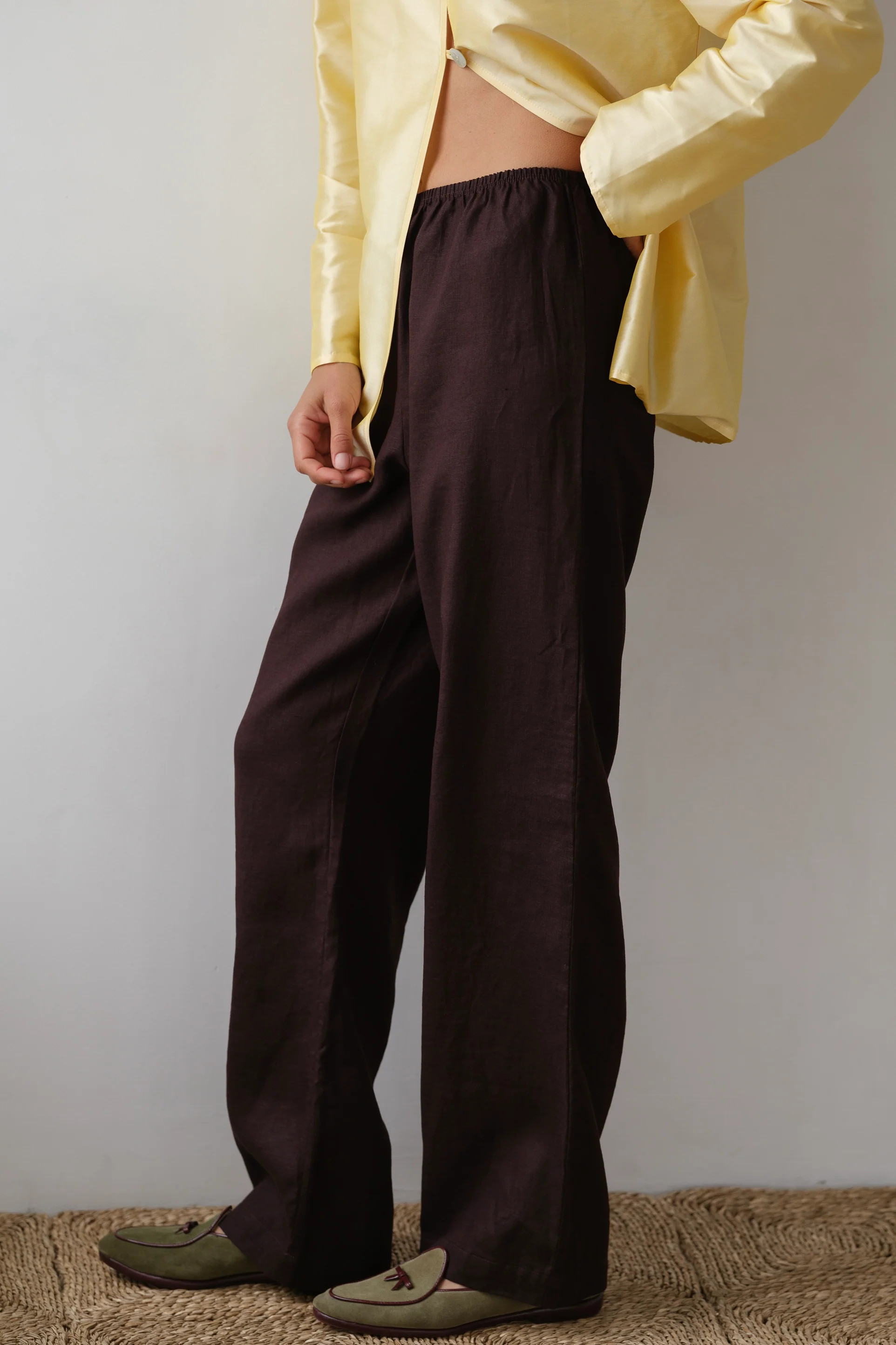 The Linen Simple Pant | DONNI.