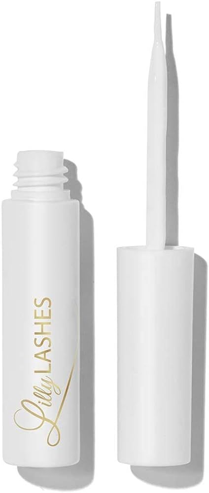 Lilly Lashes Clear Eyelash Glue, Brush On Lash Glue for False Eyelashes, Eyelash Extension Glue f... | Amazon (US)