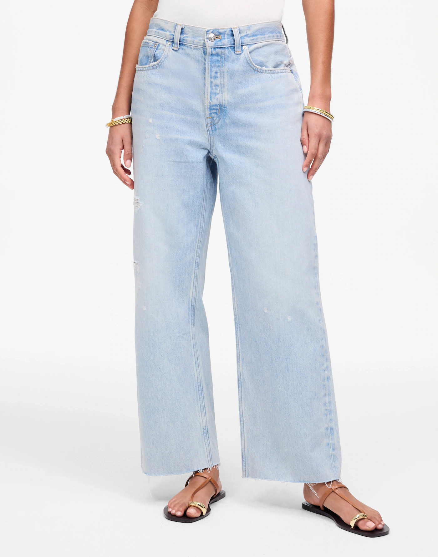 Low-Slung Baggy Crop | Madewell