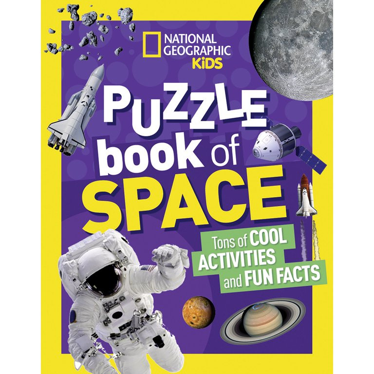 NGK Puzzle Books: National Geographic Kids Puzzle Book: Space (Paperback) - Walmart.com | Walmart (US)