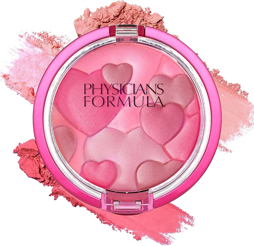 Physicians Formula Happy Booster Heart Blush Glow & Mood Boosting, Rose, Dermatologist Tested | Amazon (US)