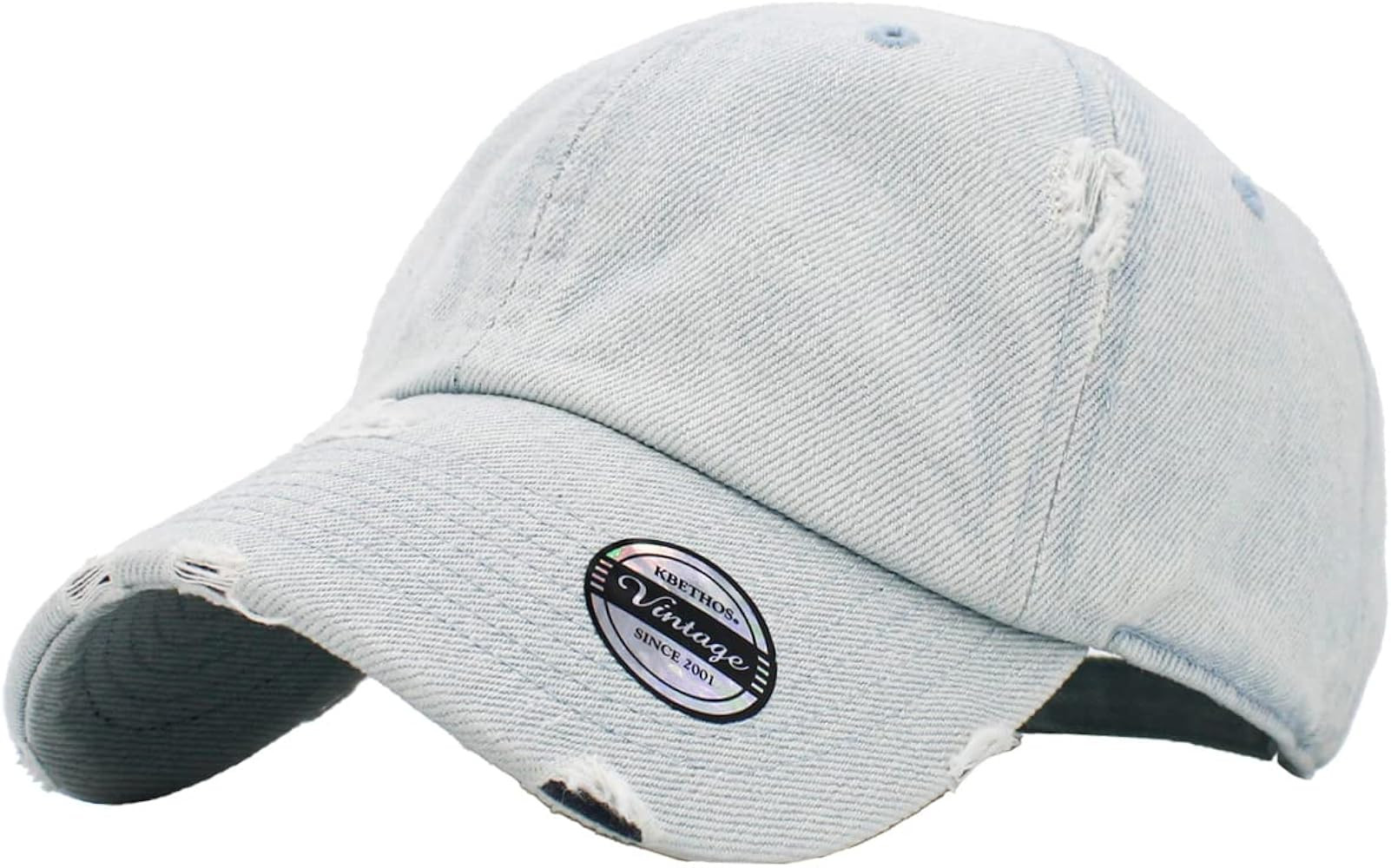 KBETHOS Vintage Washed Distressed Cotton Dad Hat Baseball Cap Adjustable Polo Trucker Unisex Styl... | Amazon (US)