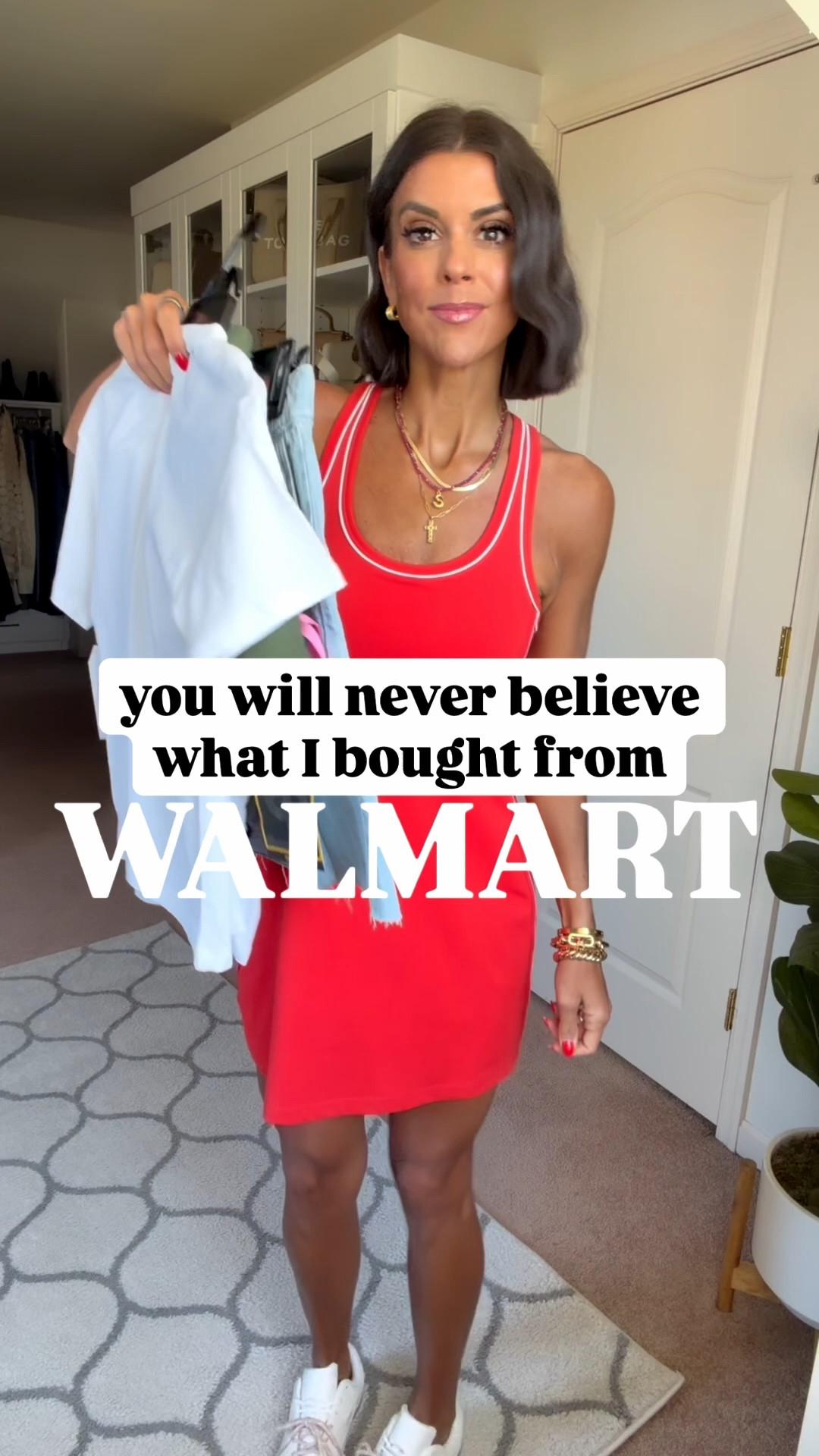 New Walmart finds! I’m 5’5 and in size xs in athletic dress, size xs in denim vest, size 2 on skirt. Jeans fit true to size. Size xs in white tank, small in shorts ( need size xs) 

#LTKgrwm #LTKSeasonal #LTKmomlife