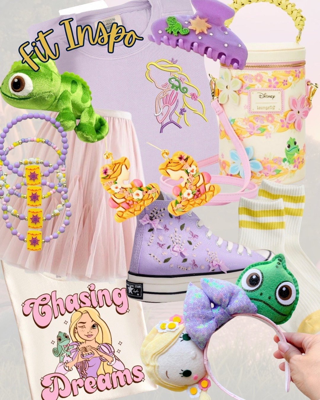 Inspired by the Movie of the Moment: “Tangled” ☀️🦎🍳