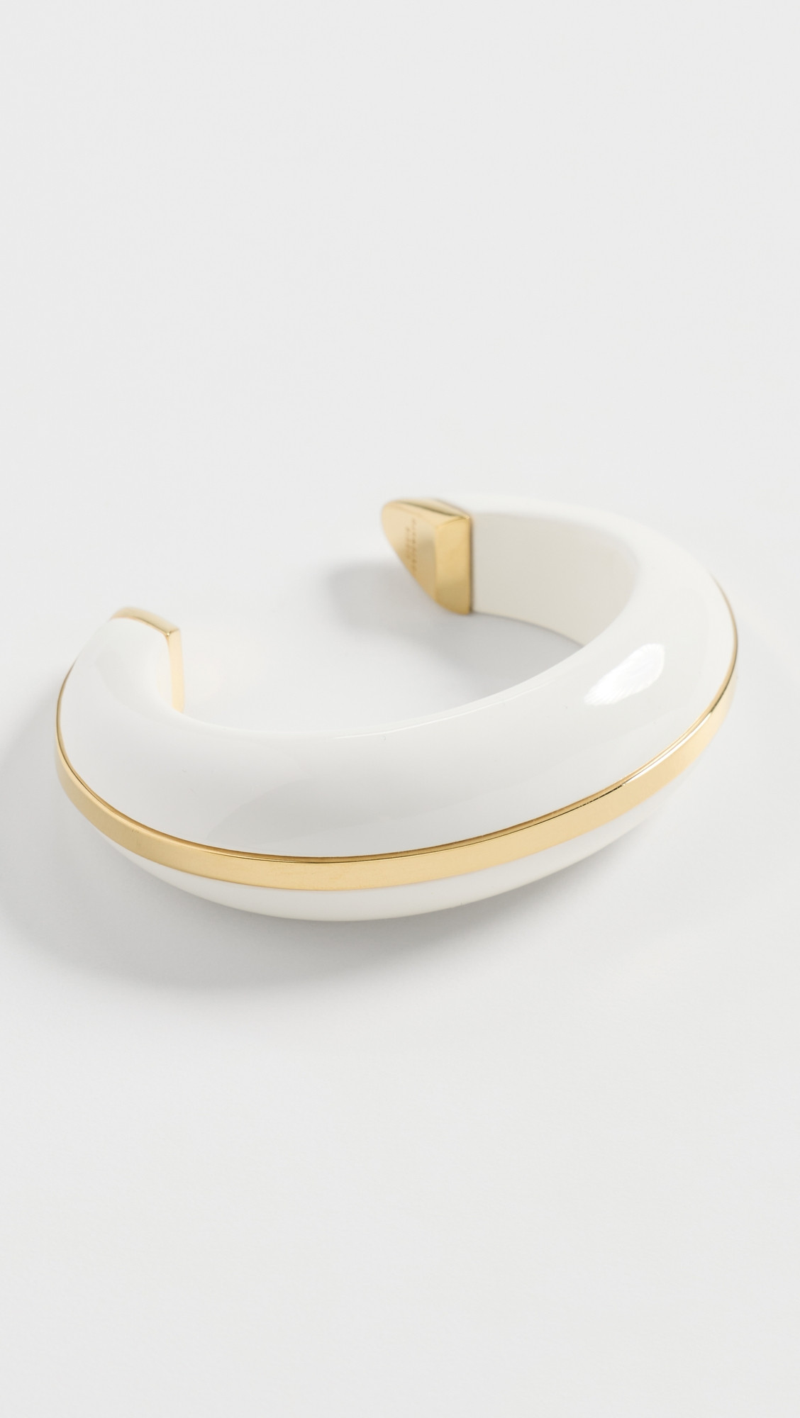 Lizzie Fortunato Halo Cuff Bracelet White One Size | Shopbop
