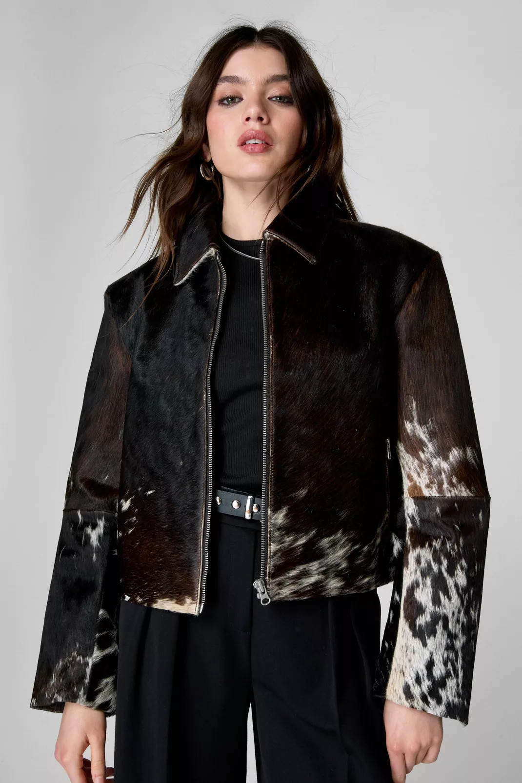 Limited Cow Hide Leather Jacket | Nasty Gal US
