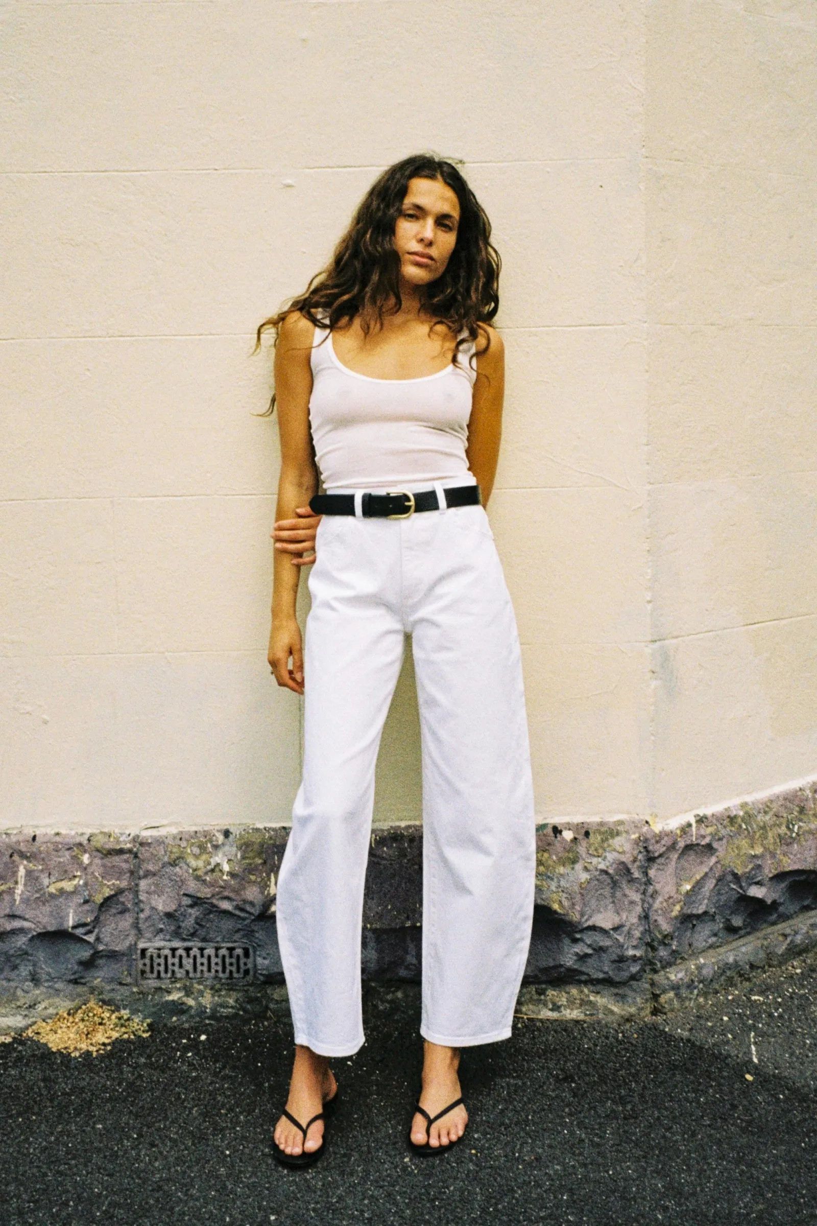 Gigi Barrel - Vintage White | Rolla's Jeans APAC