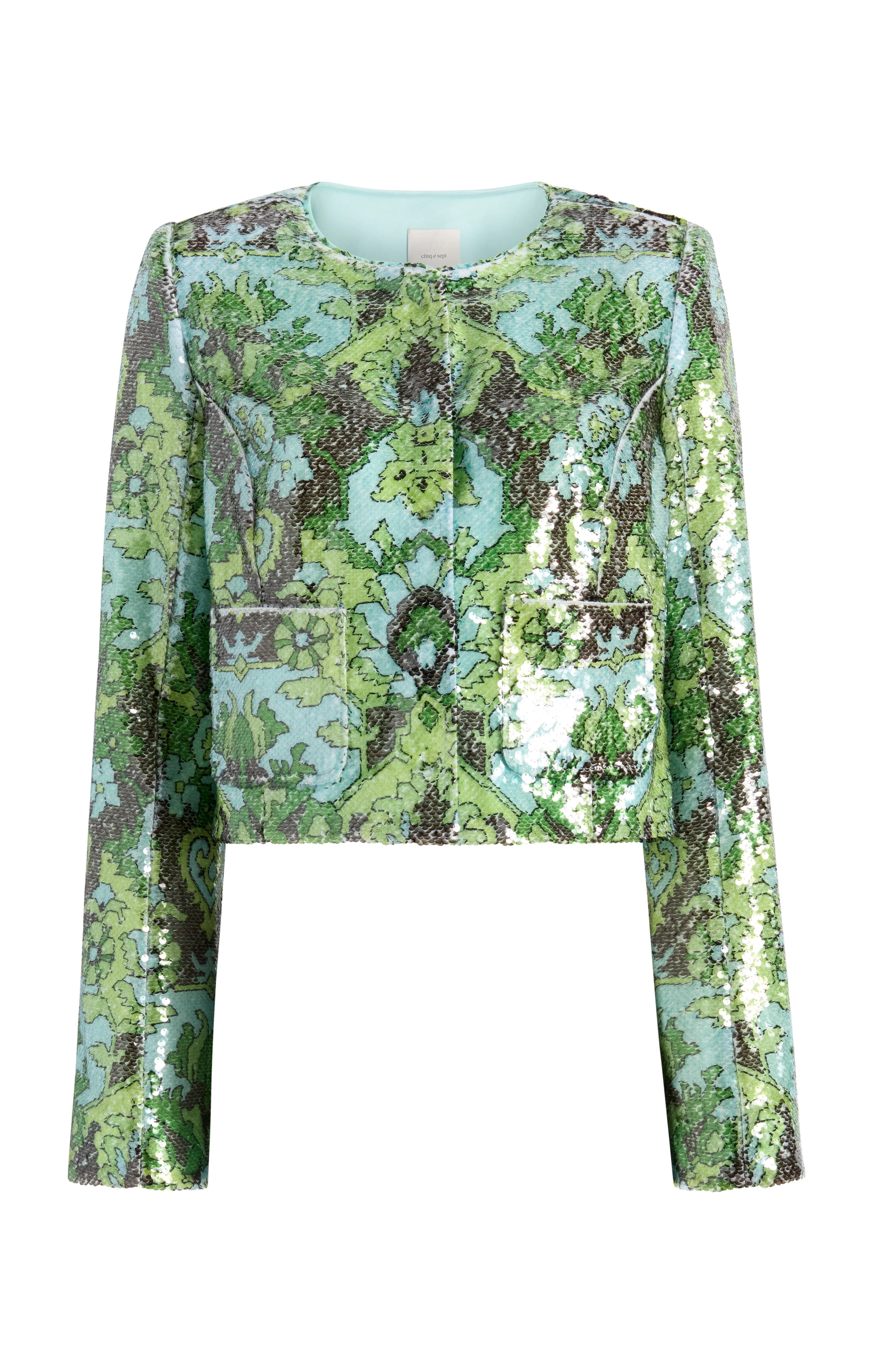 Sequin Damask Aspen Jacket | Cinq à Sept