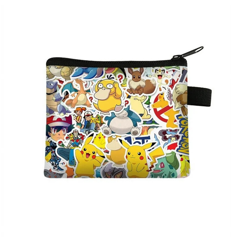 Pokemon Pikachu Coin Purse Pouch Change Card Holder Wallet Wallet Bag Change Pouch Gifts for Men ... | Walmart (US)