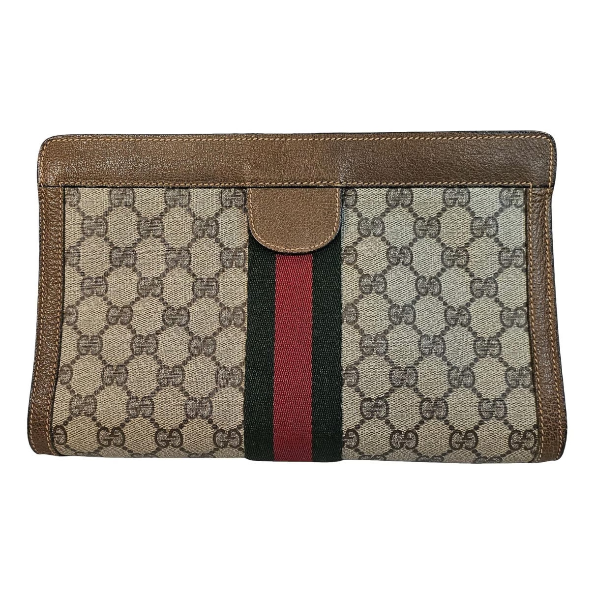 Gucci Ophidia leather clutch bag | Vestiaire Collective (Global)