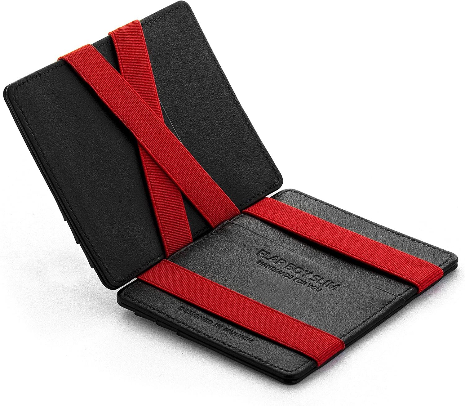 Magic Wallet Flap Boy Slim Front Pocket Jaimie Jacobs RFID Genuine Leather for Men | Amazon (US)