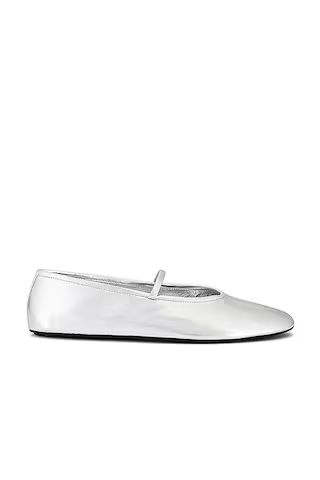 Jeffrey Campbell Dancerina Flat in Silver from Revolve.com | Revolve Clothing (Global)