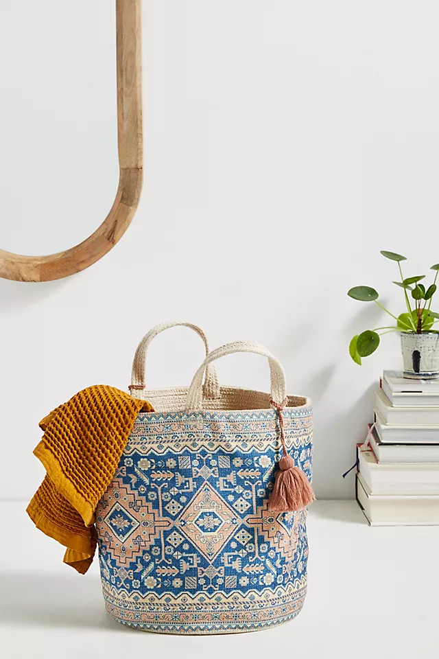Kabi Printed Basket | Anthropologie (US)
