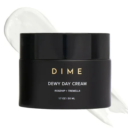 DIME Beauty Dewy Day Cream Morning Face Moisturizer with Rosehip Oil and Snow Mushroom 1.7 oz / 50 ml | Walmart (US)