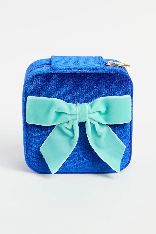 Azalia Green Bow Jewelry Box DOORBUSTER | Pink Lily