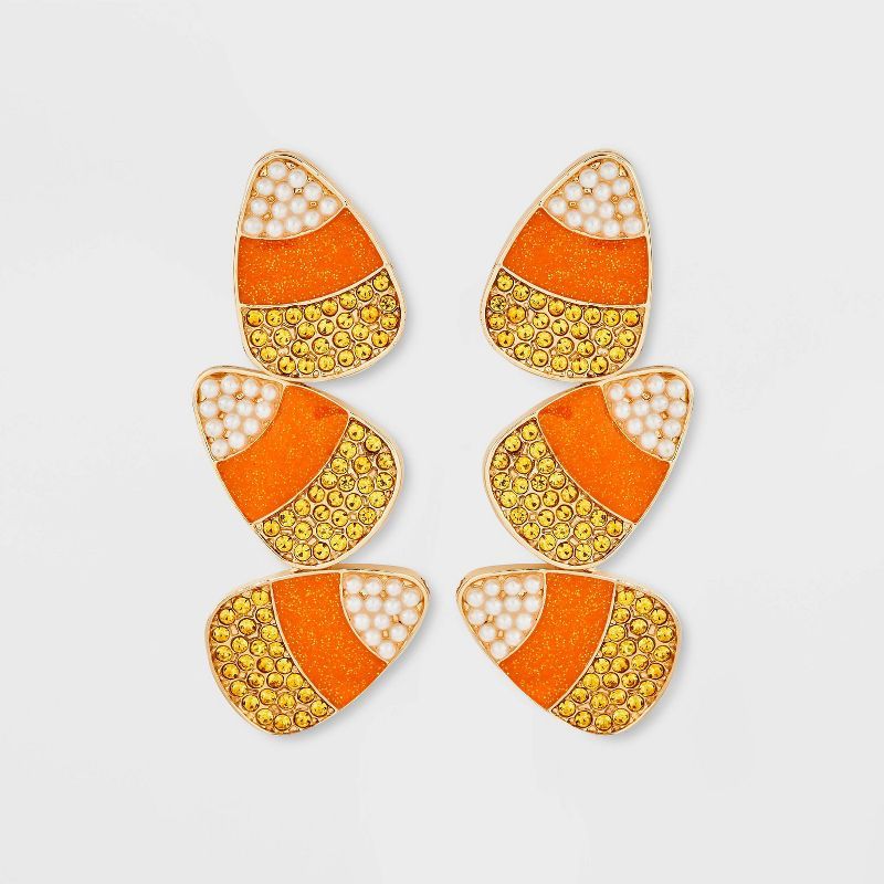 SUGARFIX by BaubleBar 'Corny Confections' Statement Earrings - Orange | Target