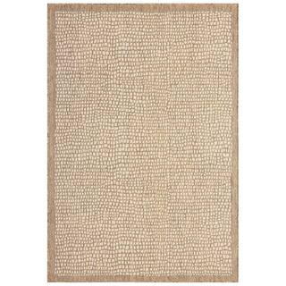 Marlin Brown 8 ft. x 10 ft. Indoor/Outdoor Area Rug | The Home Depot
