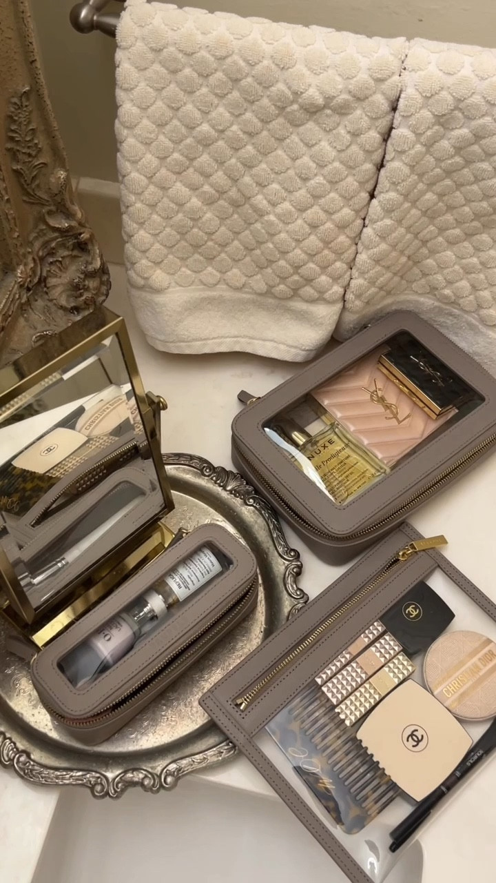 Overpacking…but make it chic💅🏻💄🧳Styling my cosmetics to Pinterest perfection with a little help from @mytruffle for all my winter travels. 

If you’re like me and wear that “heavy luggage” airline tag like a badge of honor (because you need not 2, but *3* whole outfits planned per day of vacation), give yourself the gift of Truffle this season. 

Staying organized should be chic, not a chore✨Find my Truffle travel picks in my LTK storefront via the link in my profile.

#MyTruffle 

#LTKGiftGuide #LTKTravel #LTKHoliday