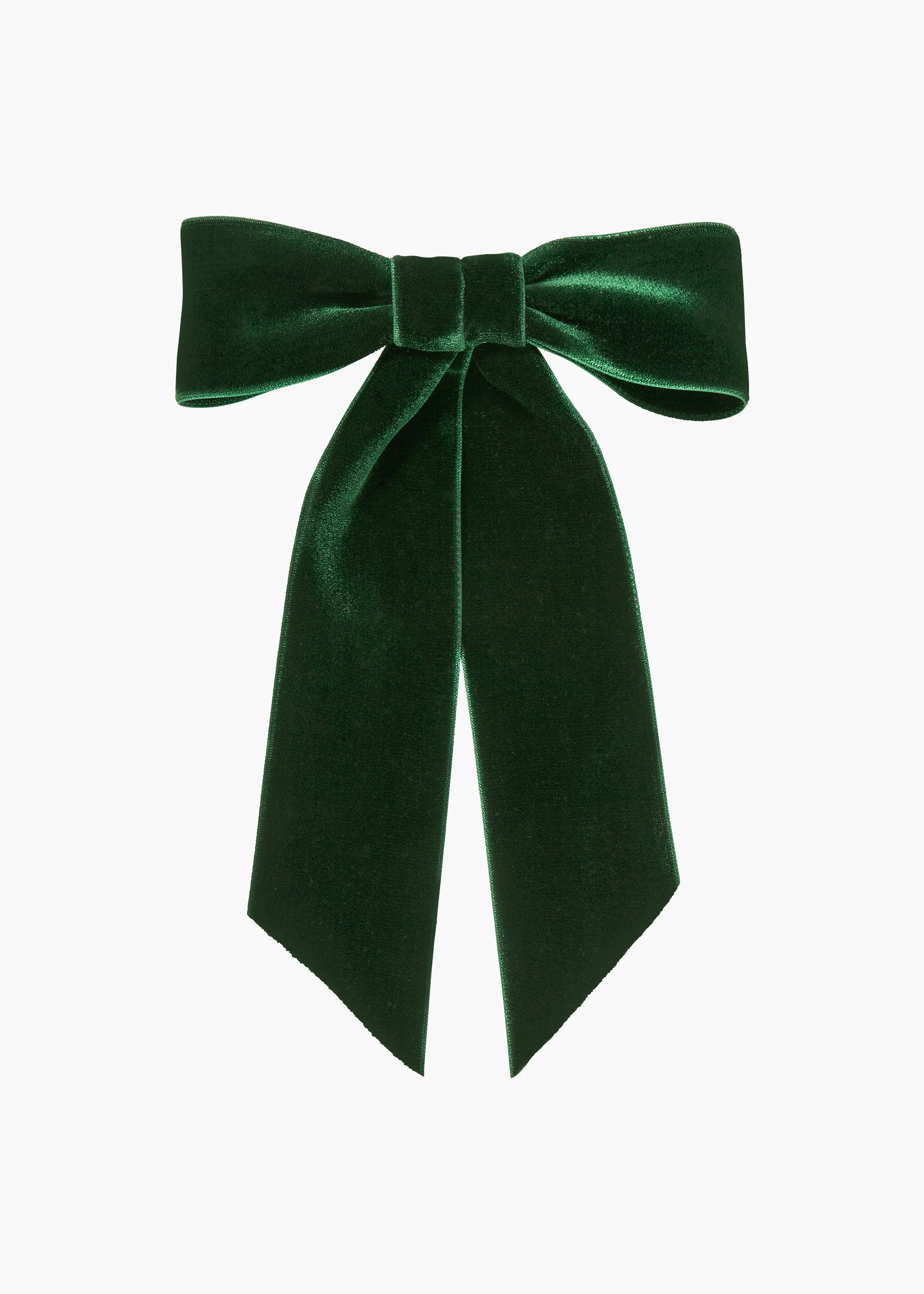 Wide Velvet Bow Barrette | Jennifer Behr 