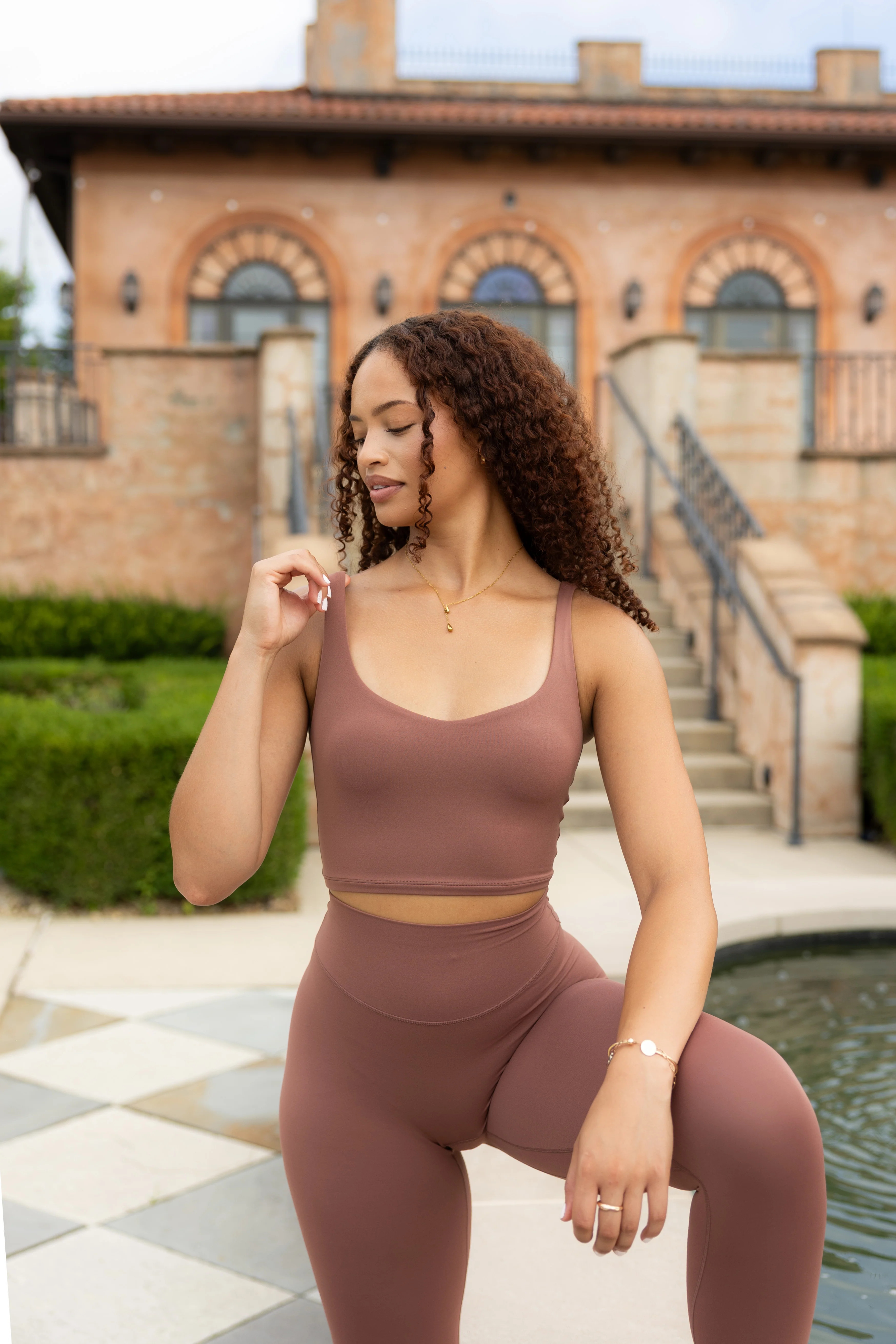 Feathertech Soft Curve Crop Redwood / M | P'tula