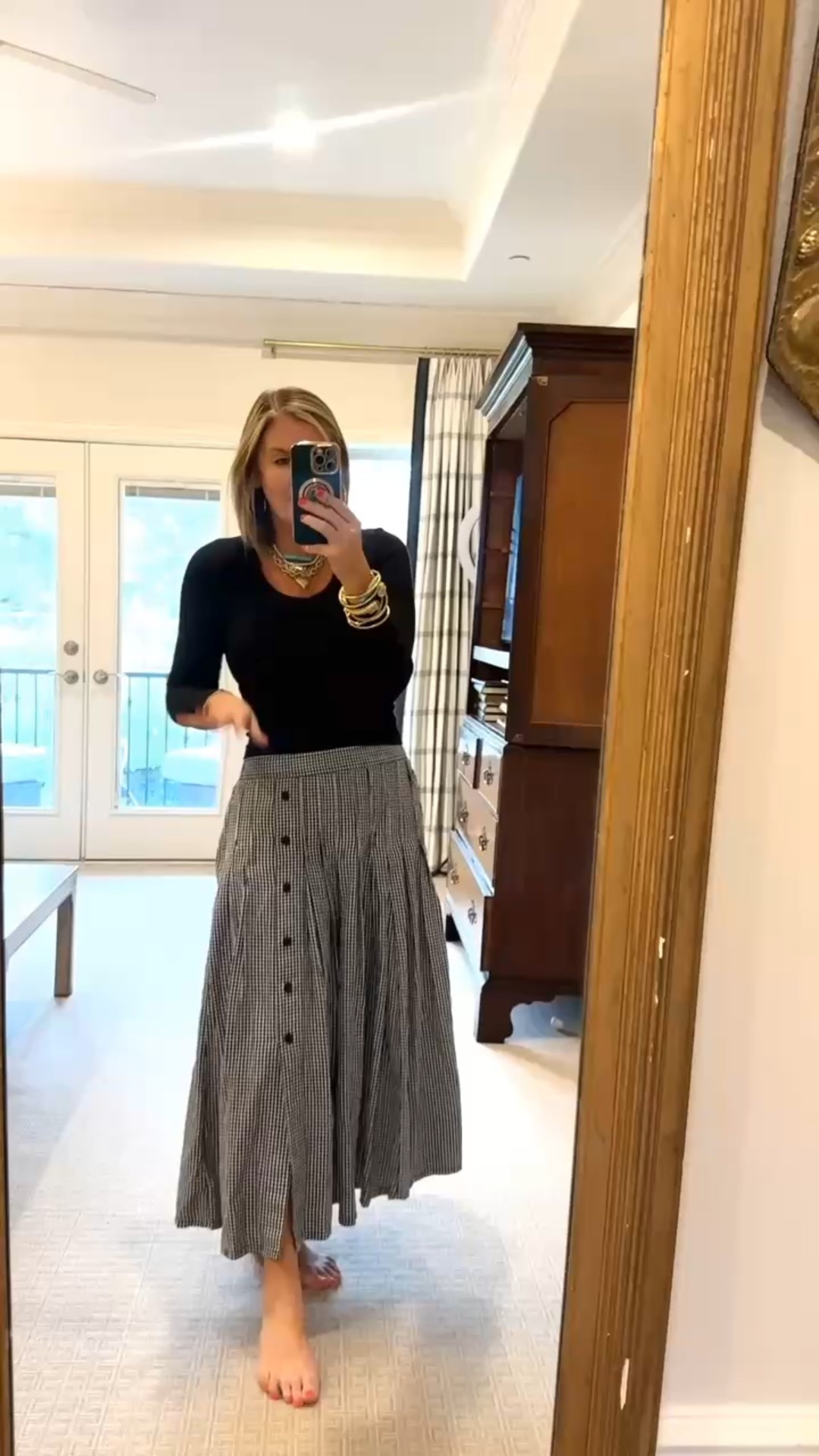 This is the kind of outfit I live in:
cute enough to feel put together, comfy enough for real life.

Found this skirt at Walmart, and it’s under $30.
It also comes in another color, and I’m thinking I need it too 

Paired it with one of my favorite tops and now this will be on repeat.

#LTKOver40 #LTKmomlife