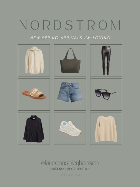 Nordstrom new spring arrivals! I’m loving these finds for the spring and summer season. Many of these pieces are ones I have in my closet and wear regularly already. Love these sandals, leather leggings, and this Varley sweater is beautiful! 

#LTKstyletip #LTKSeasonal