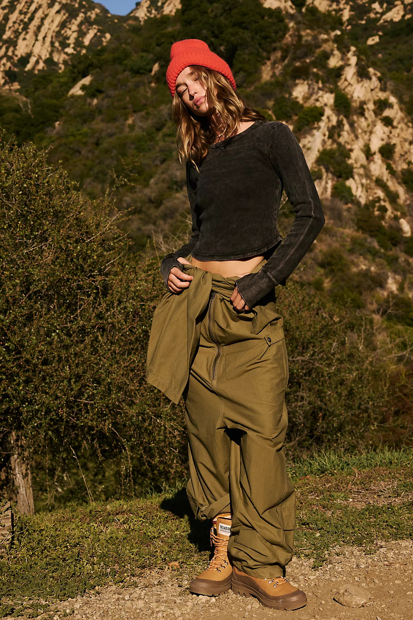 Ribbed Long-Sleeve Baby Tee | Free People (Global - UK&FR Excluded)