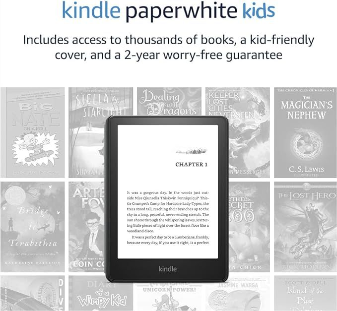 Kindle Paperwhite Kids - Made for reading - access thousands of books with Amazon Kids+, 2-year w... | Amazon (US)