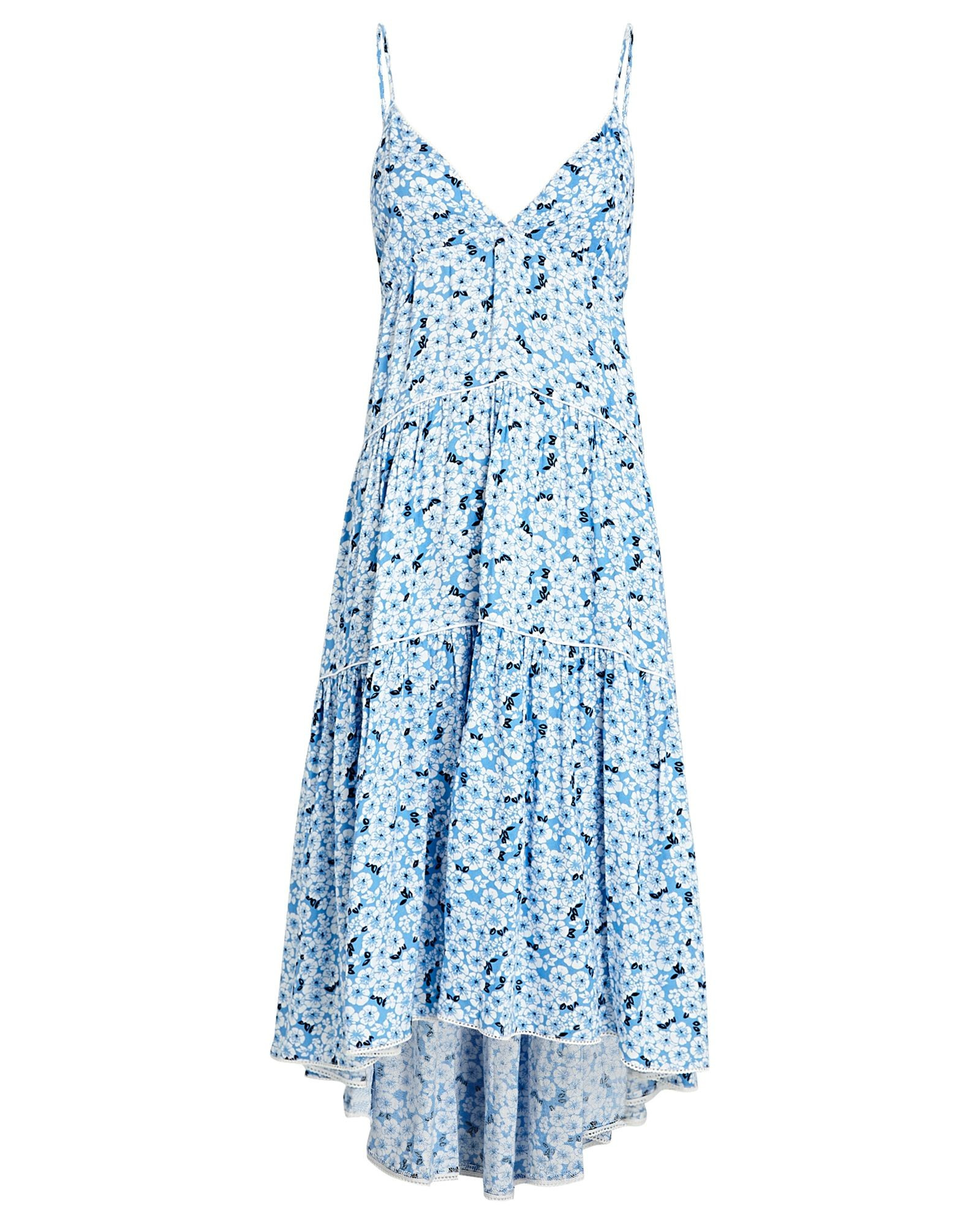 Zouzou Floral High-Low Dress | INTERMIX