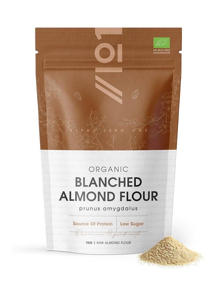 Organic Blanched Almond Flour 1kg - 100% Pure Spanish Almond Flour Powder - Resealable and Recycl... | Amazon (UK)