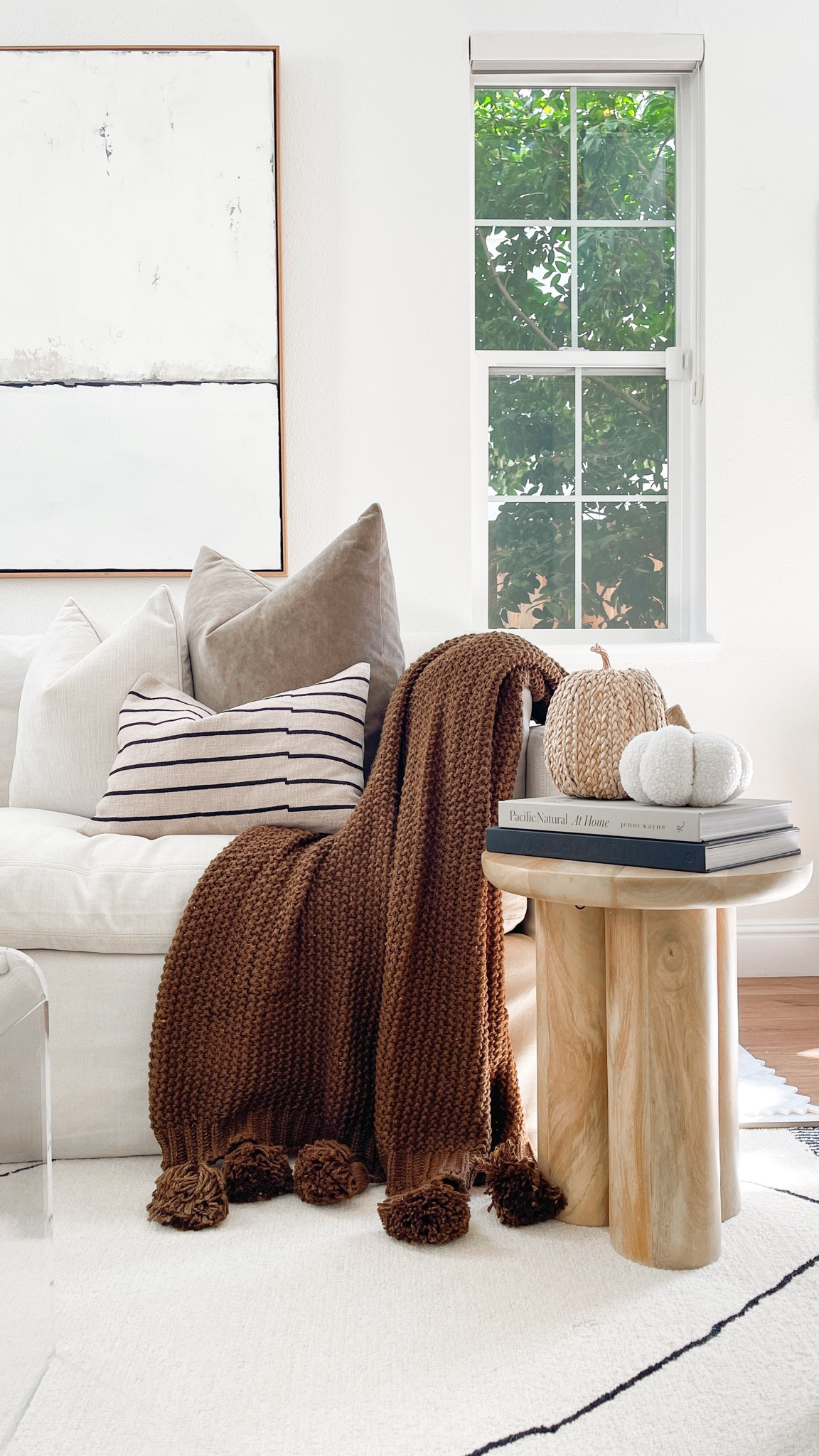 Simple fall decor.. 🍁Neutral colors and textures make my heart warm and cozy.

#LTKhome #LTKfindsunder50 #LTKfindsunder100