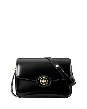 Tory Burch Robinson Spazzolato Leather Convertible Shoulder Bag | Bloomingdale's Handbags | Bloomingdale's (US)
