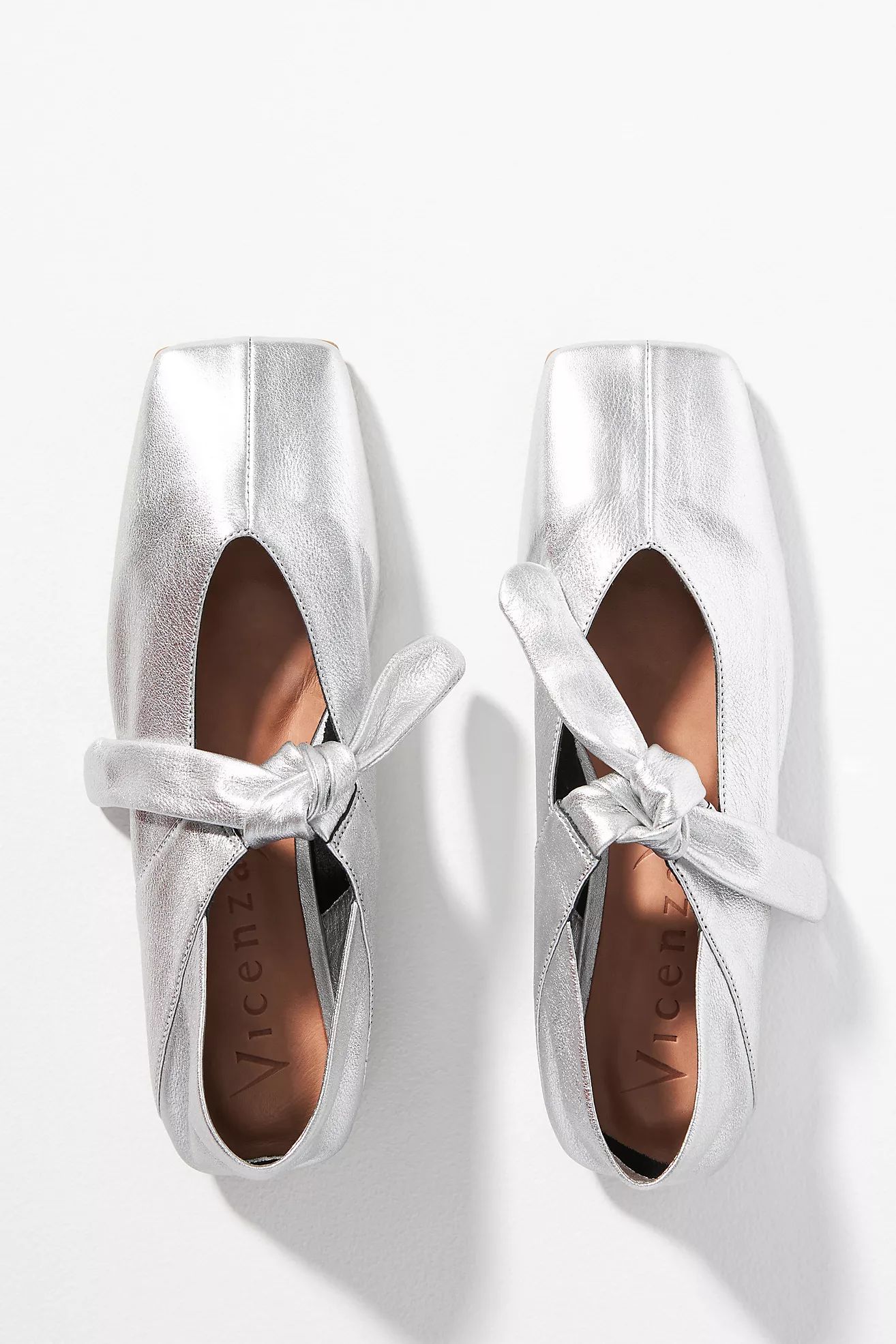 Vicenza Bow Mary Jane Flats | Anthropologie (US)