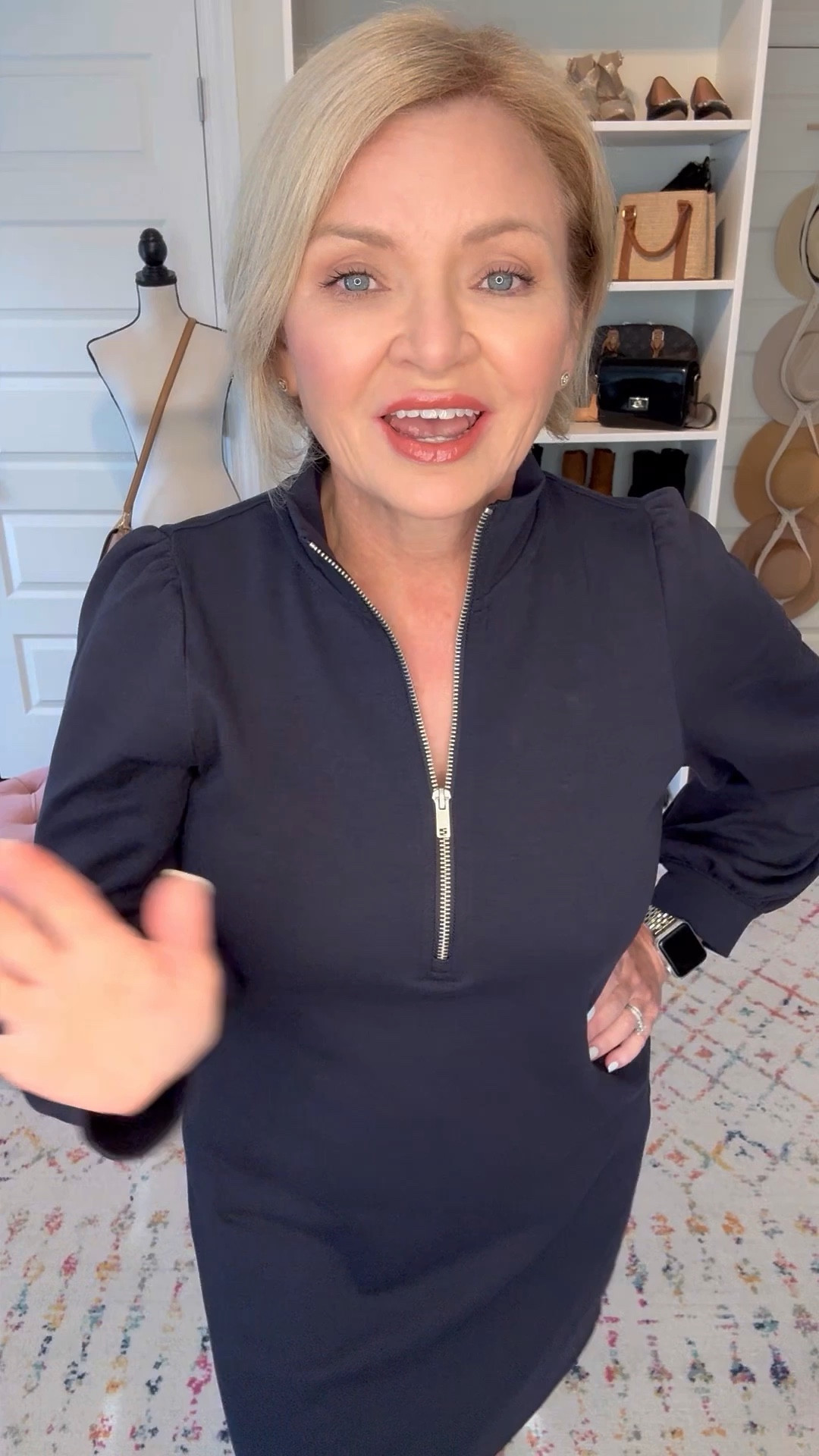 Here's the perfect "casual but pulled together" dress to transition into Fall! The sleeves are so cute? And it also comes in white. 
I'm wearing it in a Small.  If you're between sizes, I'd recommend going up a size. 

Fall outfit
Fall dress
Athleisure
Casual outfit
Mom outfit
Petite

#LTKOver40 #LTKStyleTip #LTKFindsUnder50