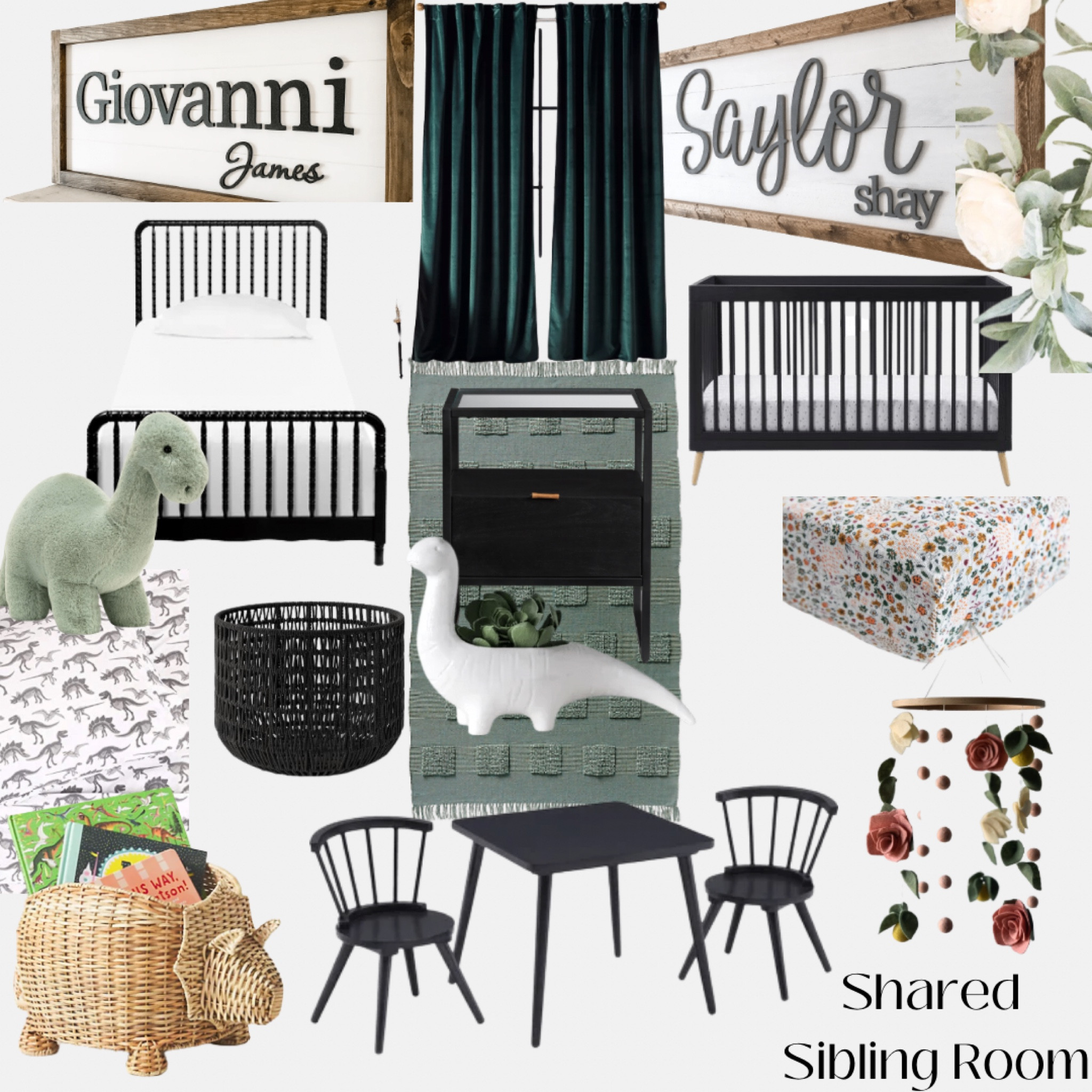 Special design request for a beautiful shared boy/girl sibling nursery 

#LTKkids #LTKbaby #LTKhome