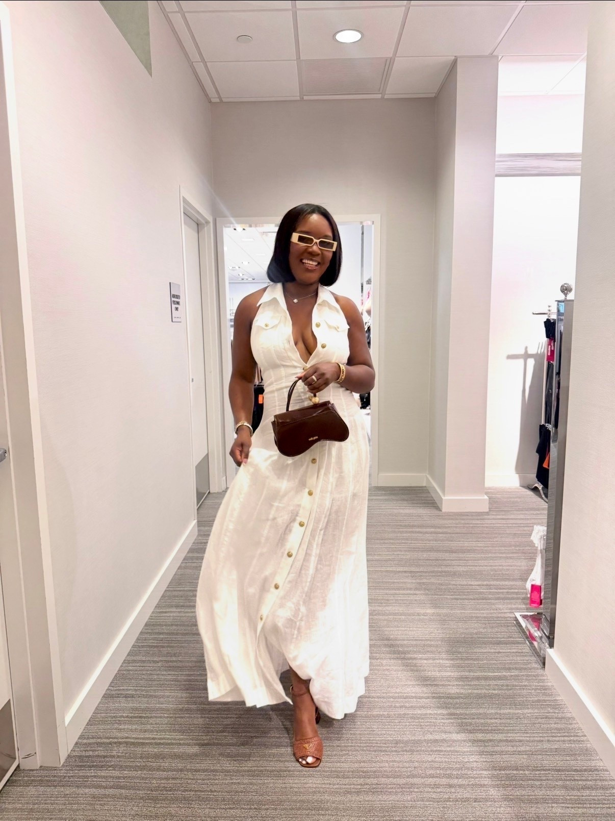 Pretty White dress @Alice + Olivia

#LTKootd #LTKTall #LTKOver40
