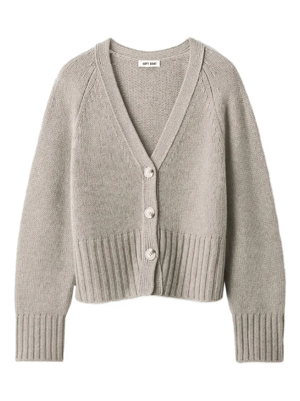 Soft Goat Cardigan Aus Kaschmir | Grau | FARFETCH IT | Farfetch Global