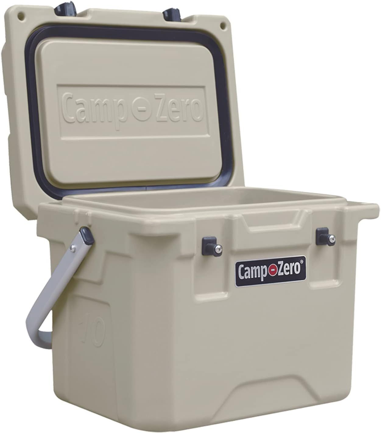 CAMP-ZERO 10 | 10.6 Qt. Cooler with 2 Molded-in Cup Holders and Folding Aluminum Handle | Amazon (US)